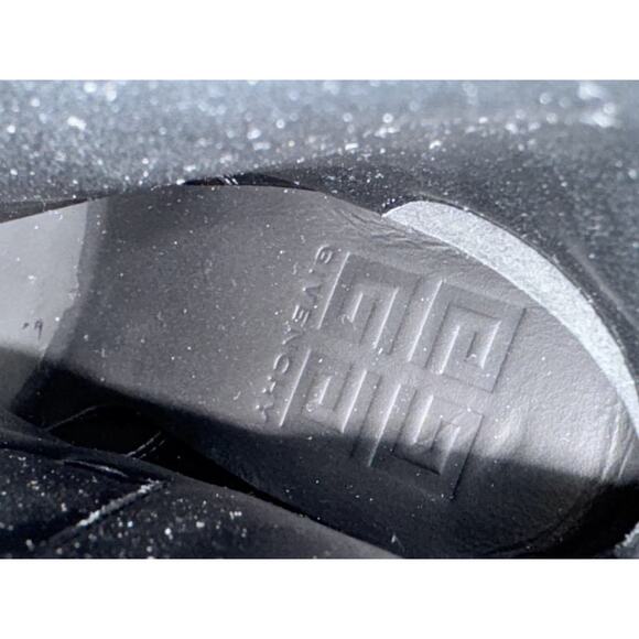 GIVENCHY BLACK SHARK LOCK ANKLE BOOTS LEATHER SIZE EU37 US6.5 LS(342250) - Picture 10 of 16